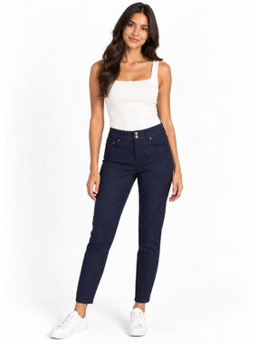 Sabrina Lauren Ankle Pants Blue Size 6 NWT